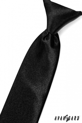 Kravata chlapecká - 705 - černá