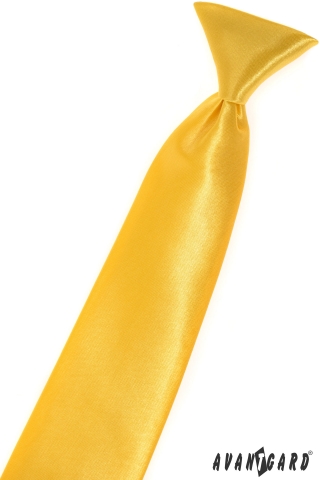 Kravata chlapecká - Žlutá