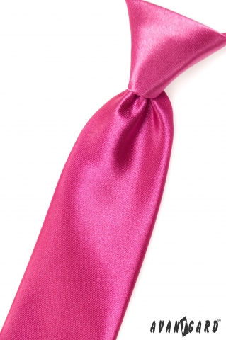 Kravata chlapecká - Růžová