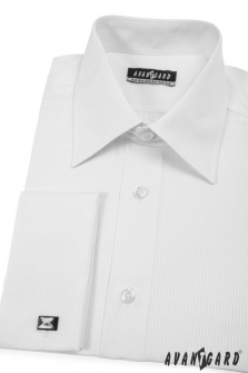 Pánská košile KLASIK MK - 2111 - bílá