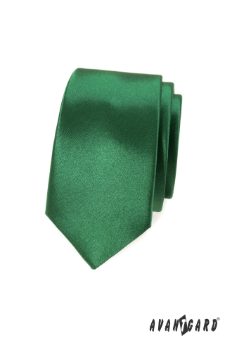 Kravata SLIM LUX - Zelená