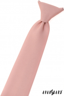 Chlapecká kravata - Pudrová