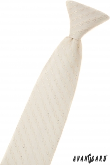 Chlapecká kravata - Ivory