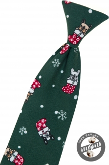 Chlapecká kravata - Zelená